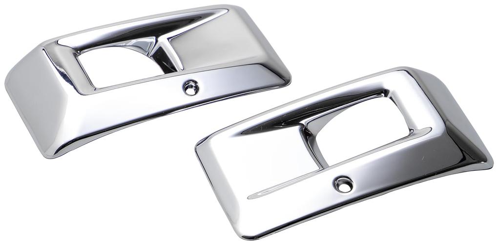 Delica Mini Fog Garnish, 2P Plated, Silver, AVEST DELICA MINI Exterior Part, Fog Light,