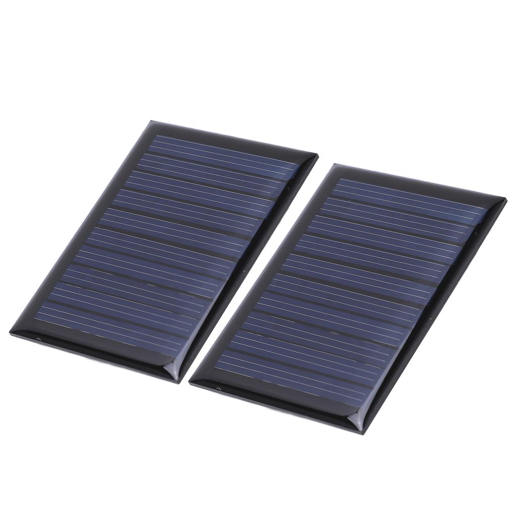 2 SZT. 5V 50mA Moduł Epoksydowy Zasilania Słonecznego Mini Panel Polikrzemowy Słoneczny 60x44mm