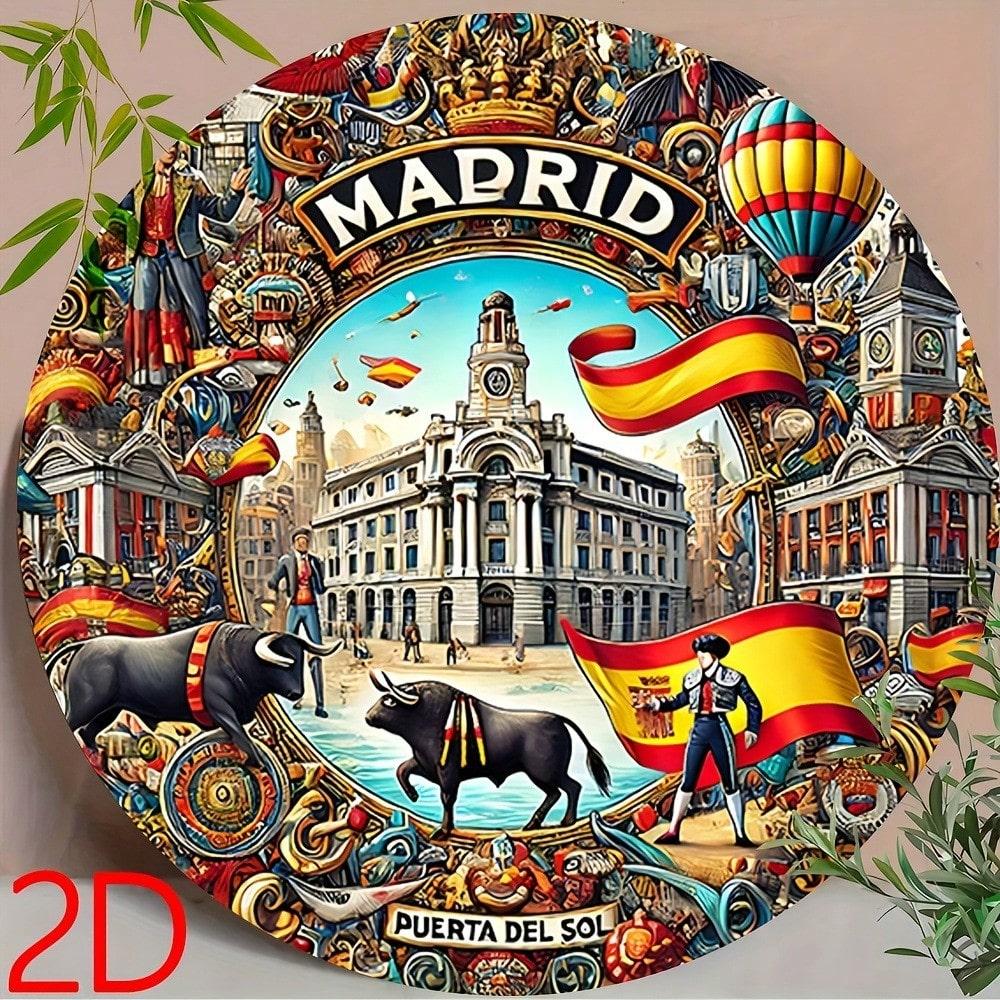 

Flat 2D Metal Sign, Hanging Decorative Wall Art, Tin Plate Plaque for Home Bar Garage Indoor Outdoor Decor
