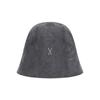 VARZAR VA Studded Pigment Round Bucket Hat Black