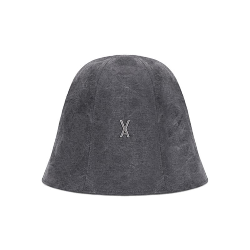 VARZAR VA Studded Pigment Round Bucket Hat Black