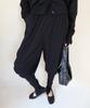 M.M.M Harem Elastic Pants_Black