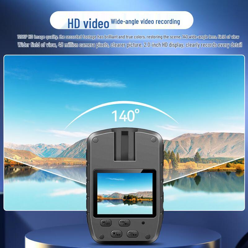 Law Enforcement No. 1 DSJ-C8 Body Camera with HD Night Vision and Beidou Positioning (CN version)