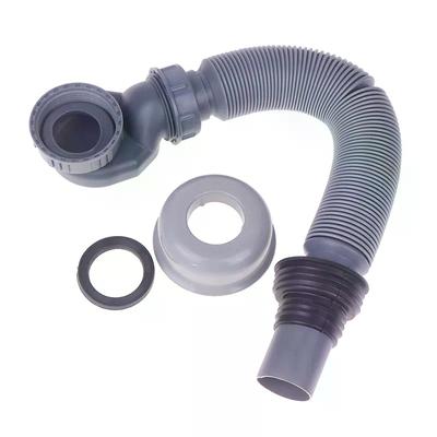 Abs Functionality High Quality Drain Pipe Bathtub Water Seal Design Efficient Drainage Flat Tub Gray Pp Rv Tubs
