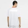 T Shirts Men's White Crew Neck Moderate Straight Fit BV9390-100