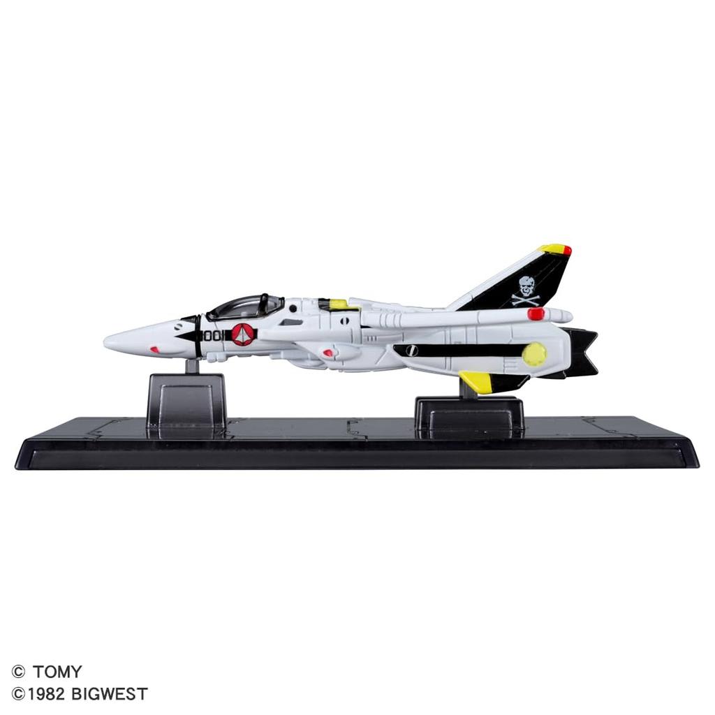 TAKARA TOMY Tomica Premium Unlimited Super Dimension Fortress Macross Valkyrie Miniature Car Toy for Ages 6 and Up VF-1S (Roy Focker's)
