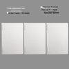 Grid A5 Refillable Loose-Leaf Notebook - Soft On Hands, Detachable Planner with Loose-Leaf Paper.