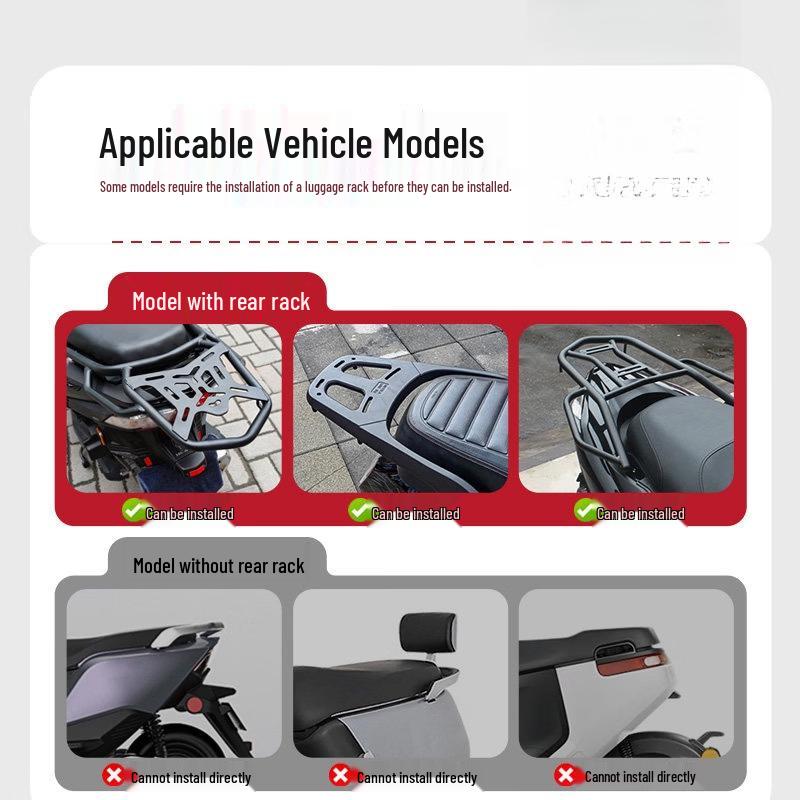 Uniwersalny kufer tylny do hulajnogi elektrycznej