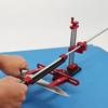 Röd Aluminiumlegering Fast Knivslipare Professionellt Träbearbetningsslipsystem Vinkeljustering Slipsten