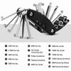 2PCS 16-in-1 Mountain Bike Repair Kit Multifunctional Tool Cycling Repair Tool  Outdoor Riding