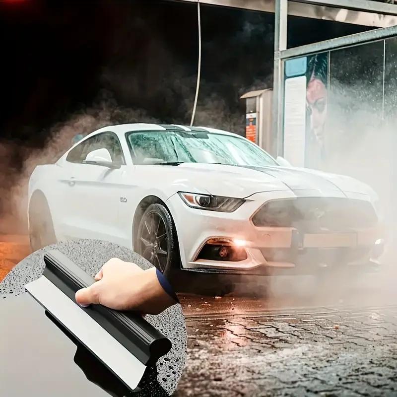 1pc of Soft Car Squeegee - a Gentle Window Cleaner Designed for Effective Drying, Safe for Paint, Suitable for Glass And Windshield Water Scraping