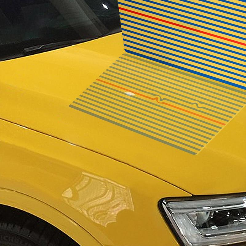 Dent Repair Board Car Striped Dent Removal Tool with Adjustable Holder Precision Striped Panel Auto Repair Tools for Detailing