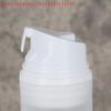 Frosted Travel Pump Bottle 30-150ml Refillable Vacuum Cosmetic Container Press Type Lotion Dispenser for Women's Makeup