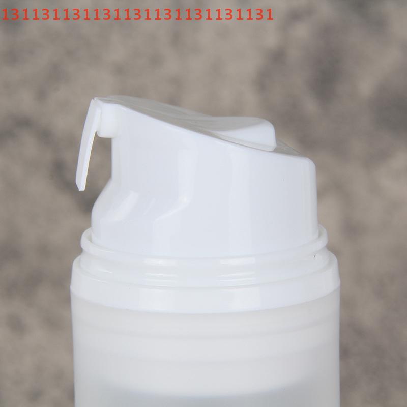 Frosted Travel Pump Bottle 30-150ml Refillable Vacuum Cosmetic Container Press Type Lotion Dispenser for Women's Makeup