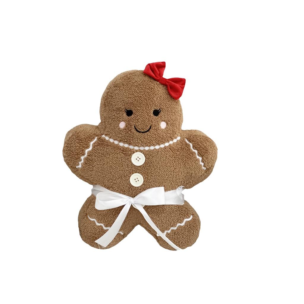 Lebkuchen Junge Mädchen Weihnachten Dekorative Plüschkissen Weiches Und Kuscheliges Stofftier