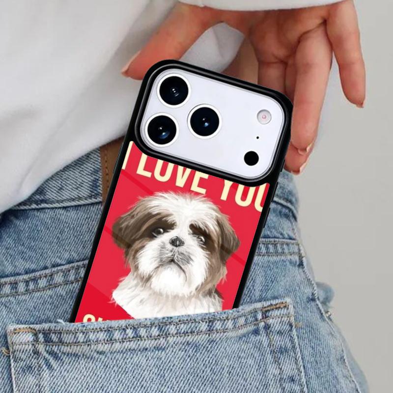 I-Shih-Tzu-Not Phone Case for iPhone 16e 15 14 13 12 17 Pro Max Plus Air 17pro Cover Coque