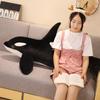 Simulated Killer Whale Doll Plush Toy Marine Life Humpback Whale Fish Doll Throw Pillow Rag Doll