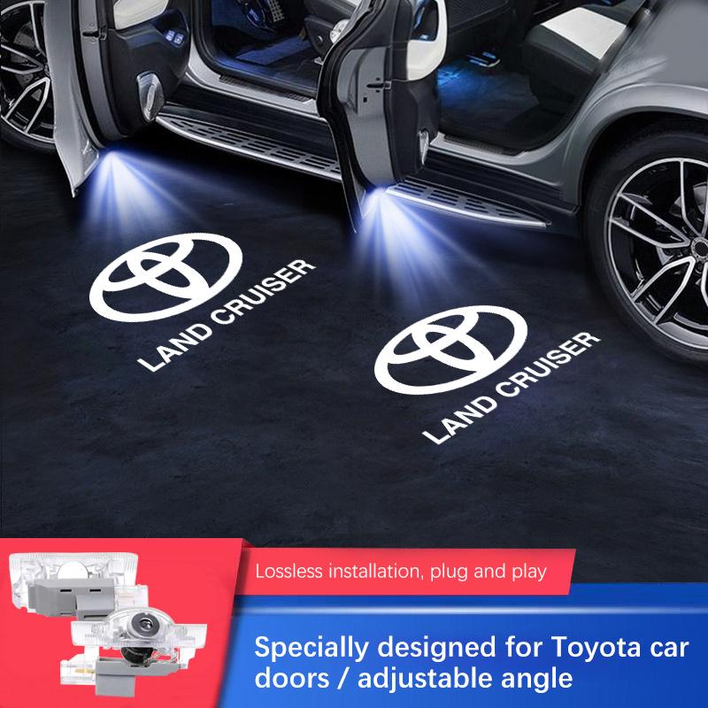 2026 New For Toyota For Toyota Land Cruiser 250 Prado Lc250 First Edition 1958 Door Welcome Lamp Lights Logo Interior Upgrade Ac