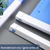 A4 Heavy-Duty Thick Plastic Folder with Writable Spine, Double Clip for Office/Student Document Storage