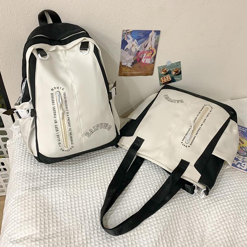 Grundschulmädchen Buchstabenrucksack Mittelschüler Studentenrucksack