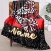 Red Cheerleaders Customize Your Name Blanket Warm Comfortable And Soft Blankets Are Suitable For Home Lunch Break Blanket Office Sofa Sofa Gift To