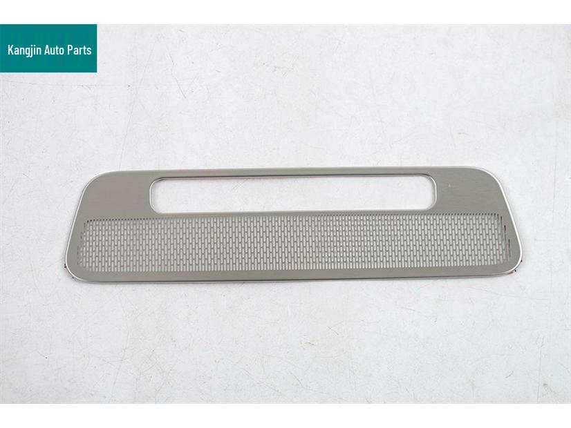 Dustproof Horn Cover for Lantu Taishan Models - Stainless Steel Interior Mod, Silver.