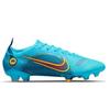 Nike Unisexové kopačky Mercurial Vapor 14 Elite FG Blueprint Pack Chlór-modrá Marina Laserově-oranžová DJ2837-484