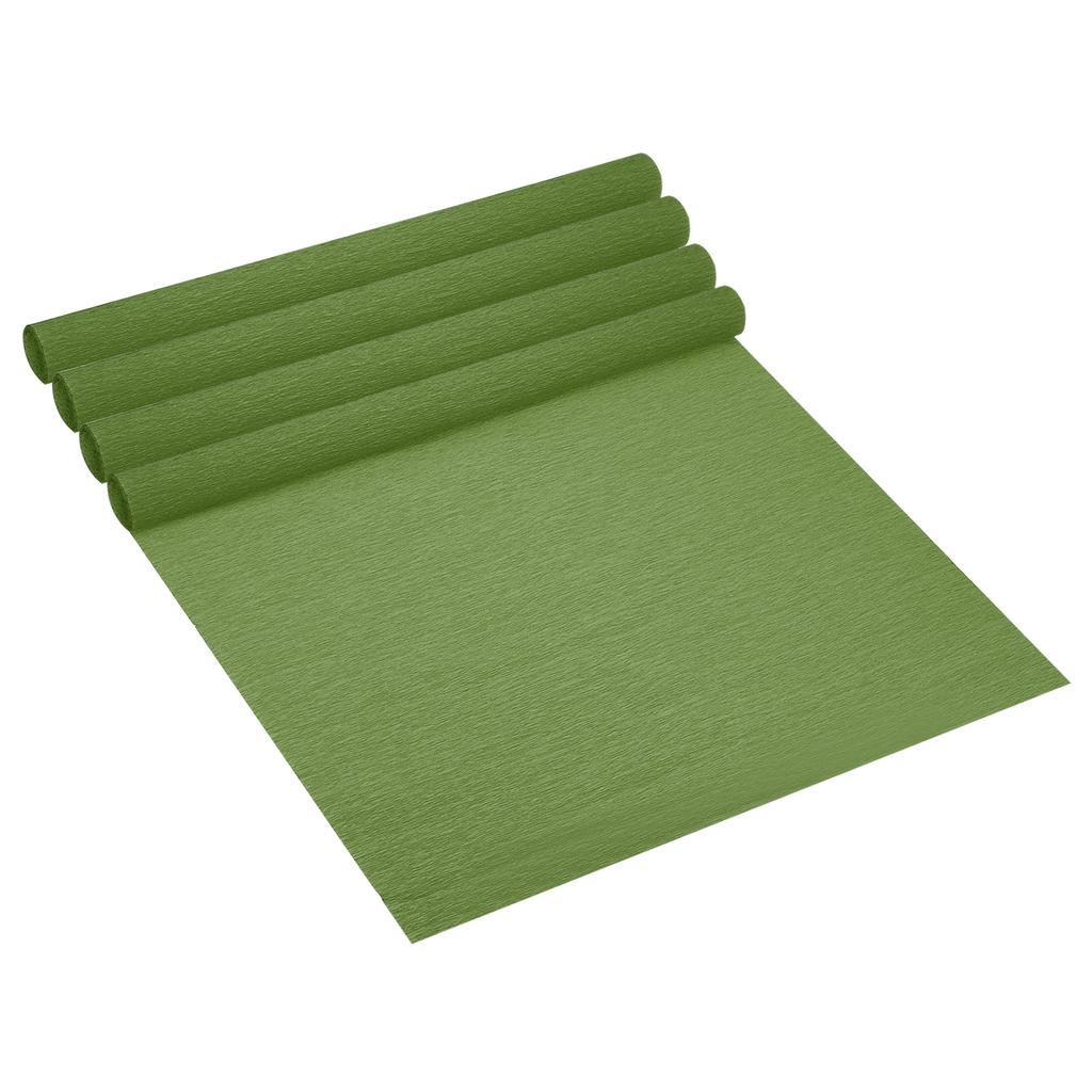 4 Rollen 250x50cm Krepppapier Girlanden Weiches Papier Girlande Blatt DIY Basteln Blumenherstellung Verpackung Party Geburtstag Hochzeit Deko