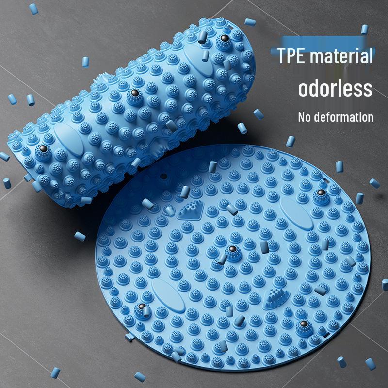 Plantar Massage Acupressure Foot Pad - Soft Silicone Meridian Board for Adults