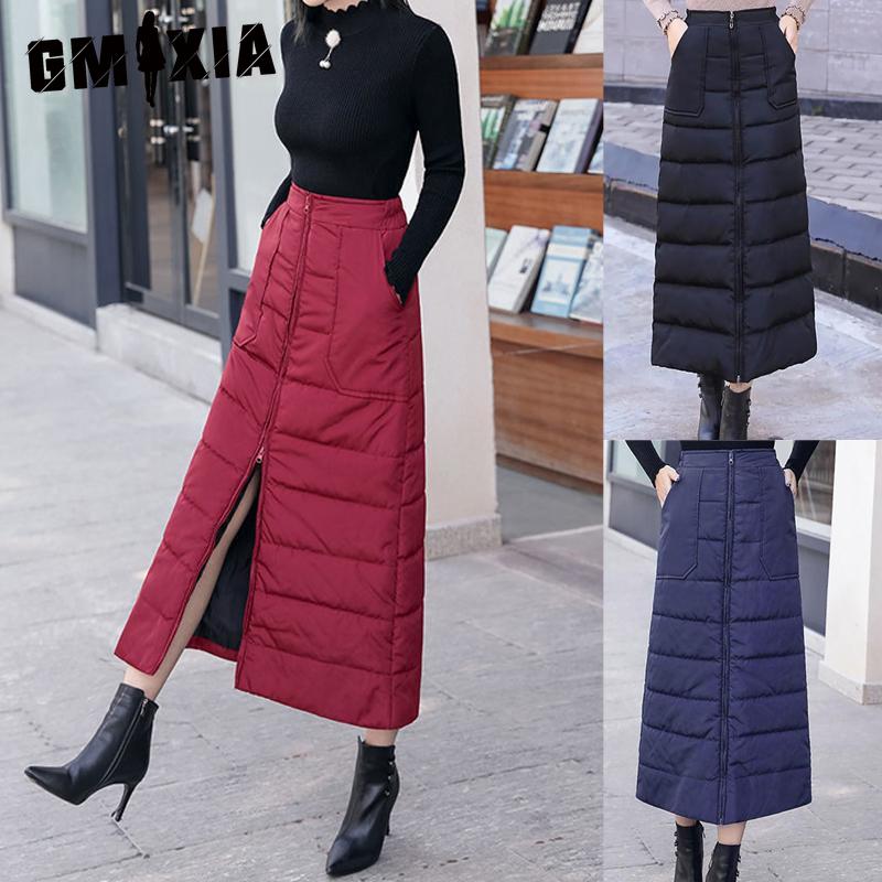 

GMXIA Women s Fashion Casual Autumn Winter Skirt M чёрный