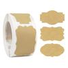 Office Organization Sticker Supplies Blank Label Stickers, Self?Adhesive Gift Tag Stickers 250 Labels Per Roll, Assorted Round for Handmade