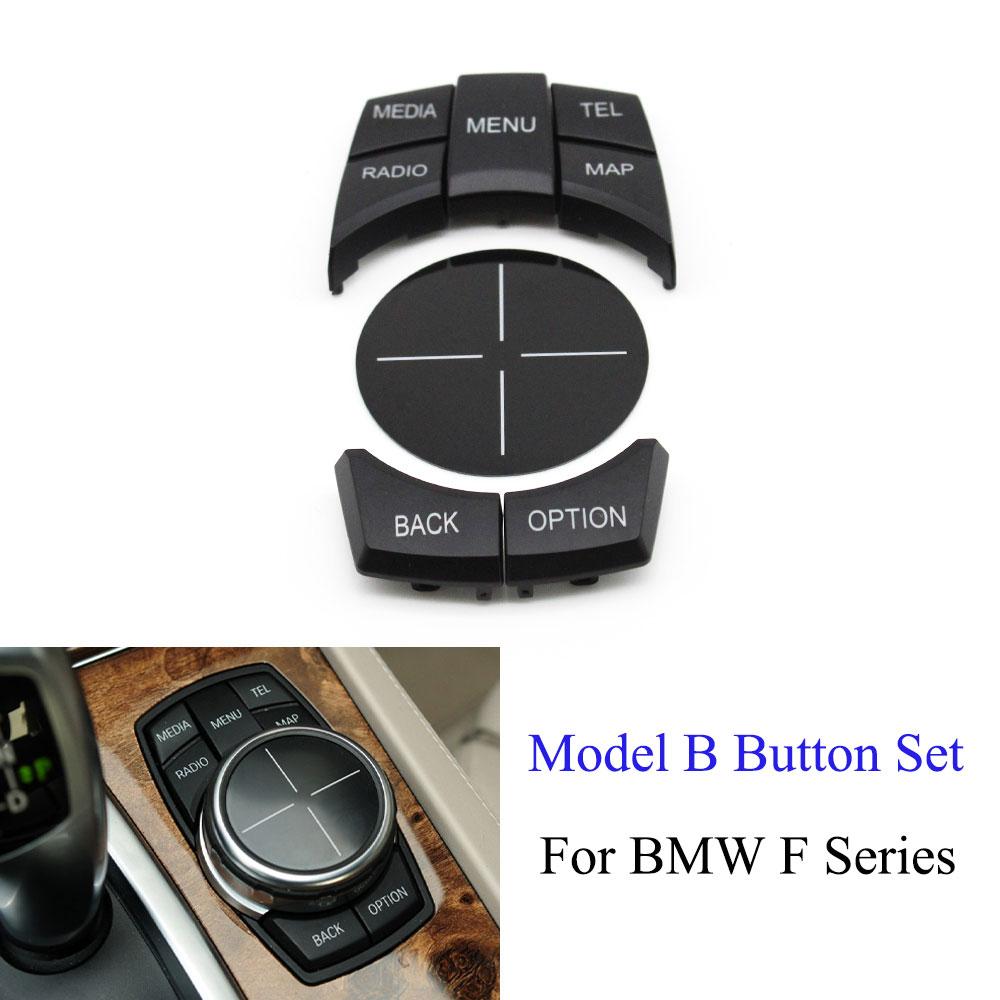 LHD RHD IDRIVE Consolă centrală Buton comutator multimedia Capacul cheii pentru BMW 3 5 6 7 X3 X4 X5 Seria F30 F31 F10 F11 F02 F06 F25