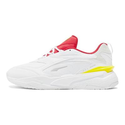 Scuderia Ferrari x RS-Fast Bianco Rosso Corsa Scarpe da Ginnastica da Uomo 306810-02