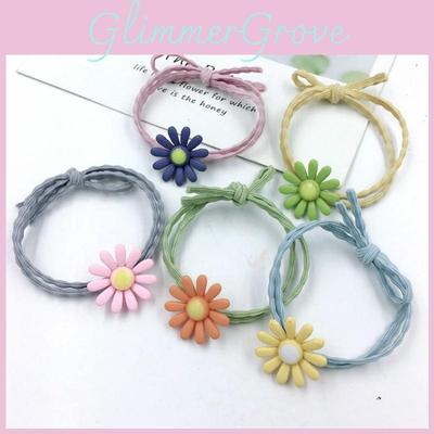 Schickes Ins Damen Gänseblümchen Haarseil Stirnband Mit Lebendigen Farben Und Hochelastischem Gummiband