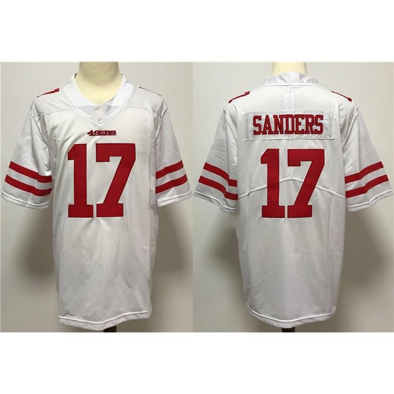 Mens San Francisco 49ers NFL Football Jersey Premium Embroidered Team Sport Shirt Fans Game Day Wear