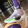 Kobe Basketball Shoes Men's and Women's Wade Mesh Breathable Shock Absorption Actual Combat High-top James Sneakers