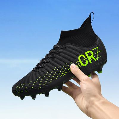 Chaussures de Football Professionnelles Homme Chaussures de Football Adulte Crampons de Football de Société Ultralégères Entraînement Baskets de Football Extérieur 2026 Chaud