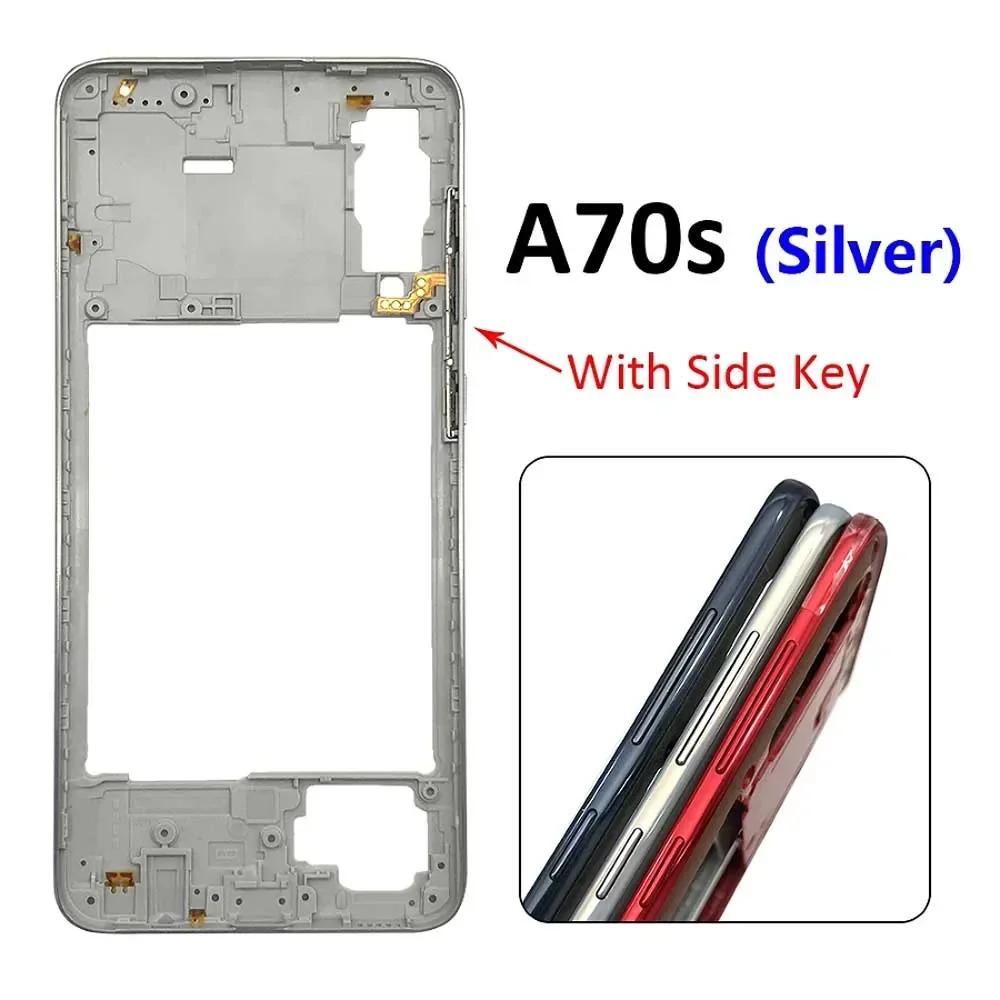 Phone Middle Frame For Samsung A21s A20s A30s A50s A70s Frame Housing Replacement Repair Parts