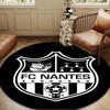 1PC rug Fc Nan-tes Crest Design Round mat Home Decor, Chair rug For livingroom,Bedroom, doormat home decor Birthday Gift Christmas Gifts