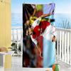 Chelsea Fc Player Action Beach Towel Super Soft Microfiber Quickdry Fabric Comfortable Lightweight