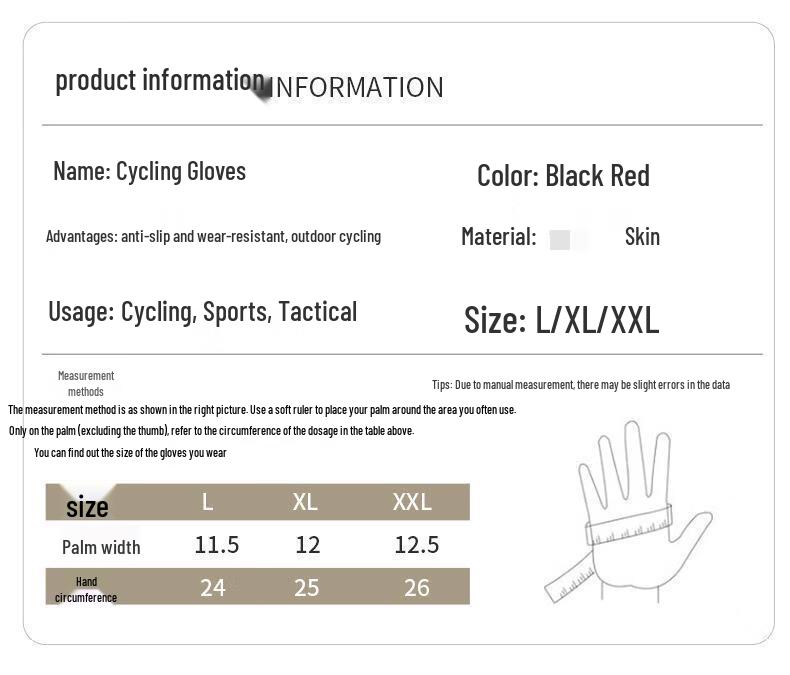 Men's & Women's Retro Motorcycle Riding Gloves