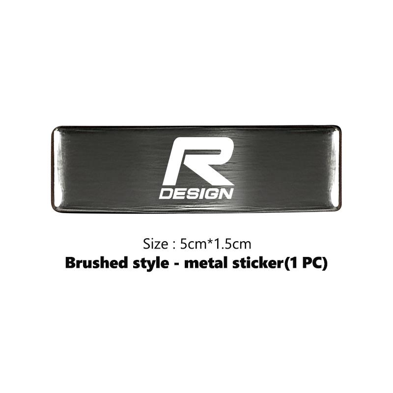 

For Volvo 3D Metal Sticker Car Logo Rear Trunk Body Emblem Stickers Decal XC60 XC90 S60 S80 V60 C70 S40 C30 V90 V60 C40 XC40 V70