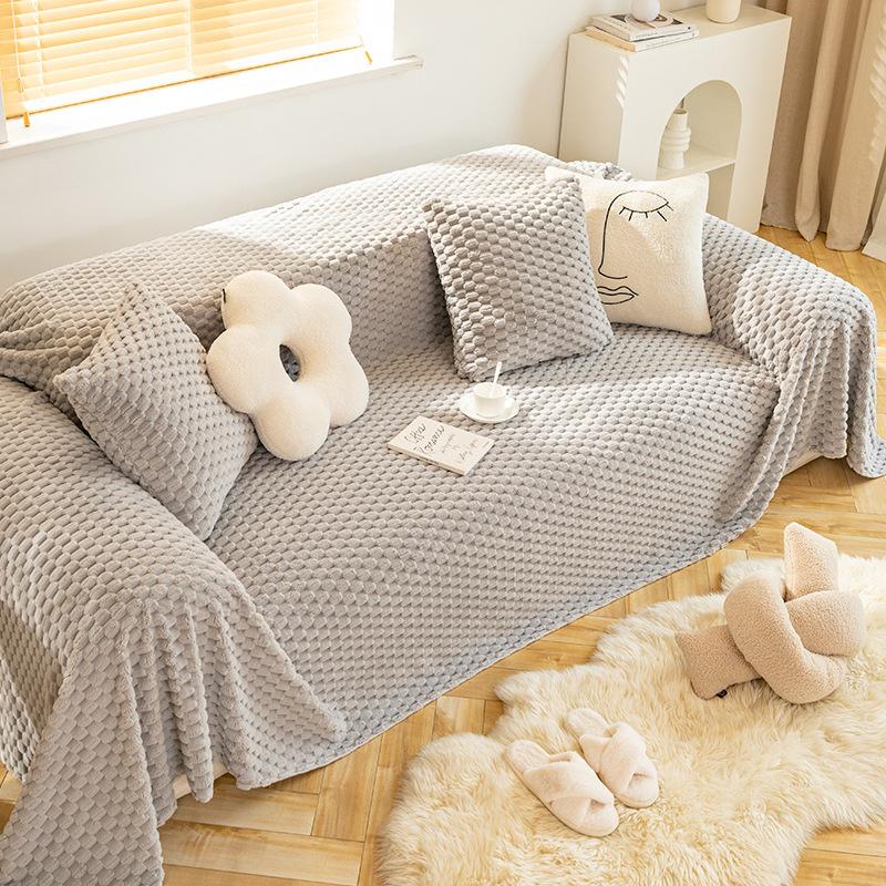 

Плюшевое полотенце для дивана, утолщенная теплая ткань, не царапающая чехол для дивана, новинка 20,24 миллиона, может покрыть тканевое одеяло 180*200