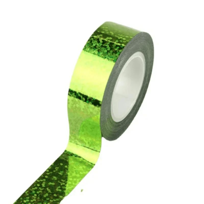 BOPP Tape Golden Red Black Silver Dot Carpet Tape Aluminized Film Tape Stationery Office Stickers