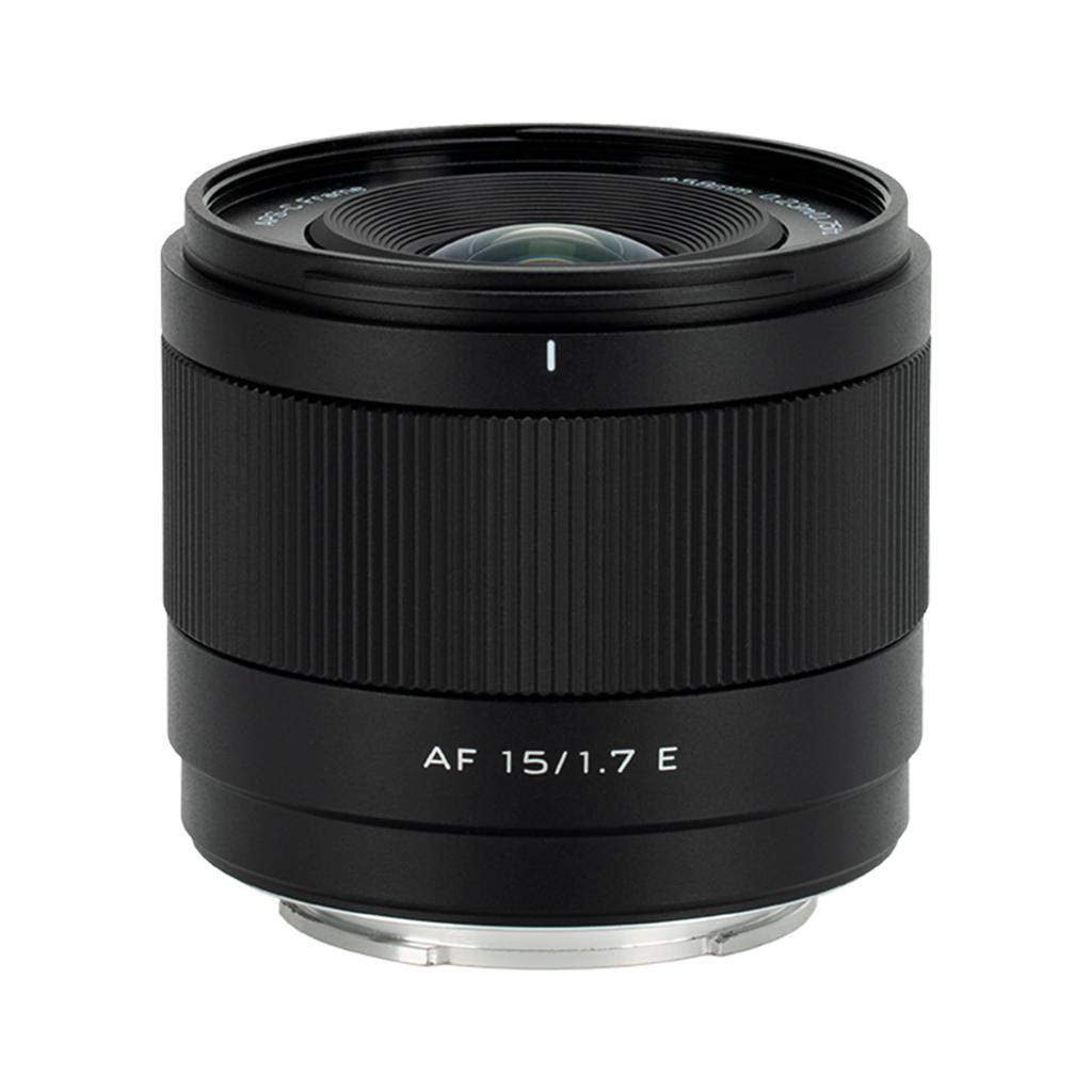 VILTROX AF 15mm E Lens for Sony Large Aperture Compatible with Sony Cameras and Other Mirrorless AIR Series F1.7 E-Mount, Ultra-Wide Angle, F/1.7