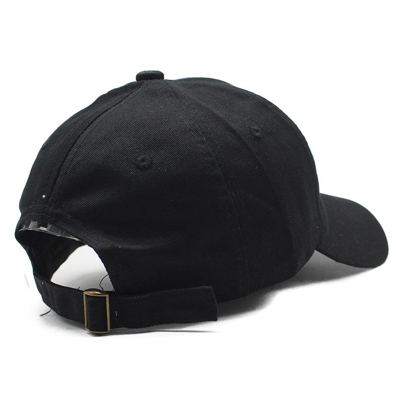 Washed Cotton Love Embroidery Baseball Cap Solid Color Cotton Cap Outdoor Sun Hat