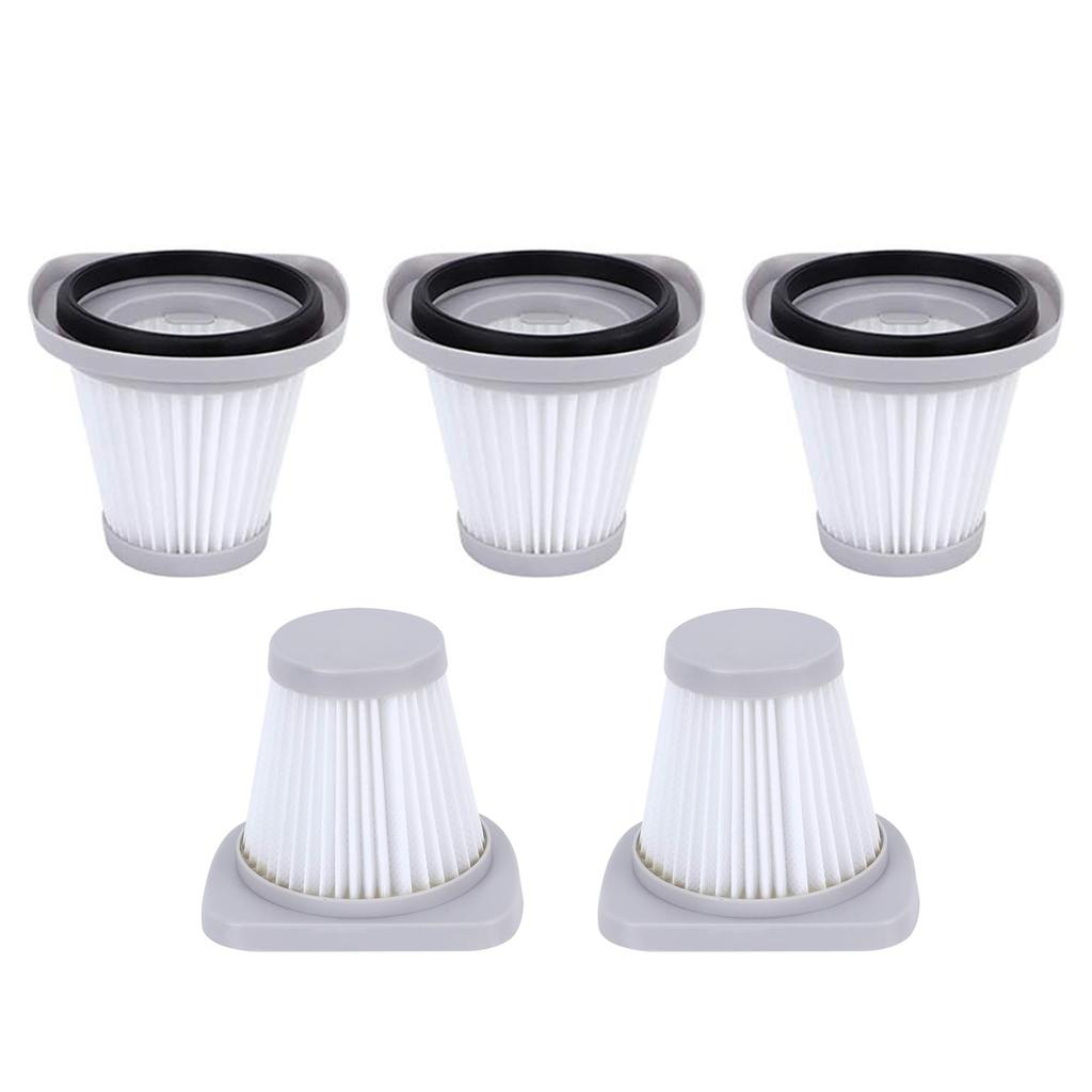 5 Pieces Effective Vacuum Cleaner Filter Replacement Part Vacuum Filter Plastic Material Spare Part for SC861 SC861A