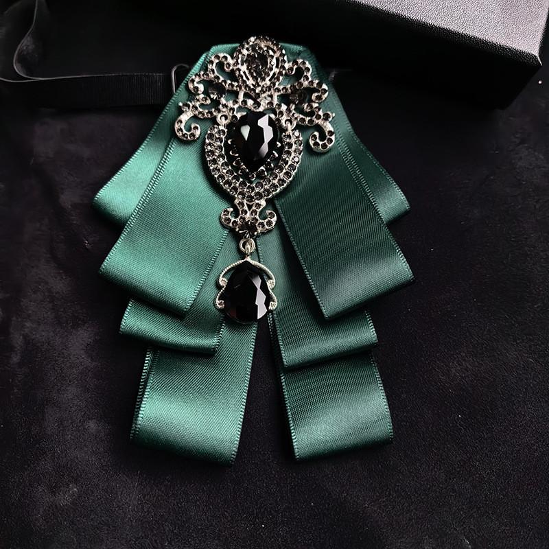 Fashionable Neck Flower Brooch With Rhinestone Accents For Formal And Casual Wear