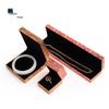 Rose Gold Jewelry Box: Auspicious and Wishful for Rings, Bracelets, Necklaces, with Black Bottom for Elegant Storage