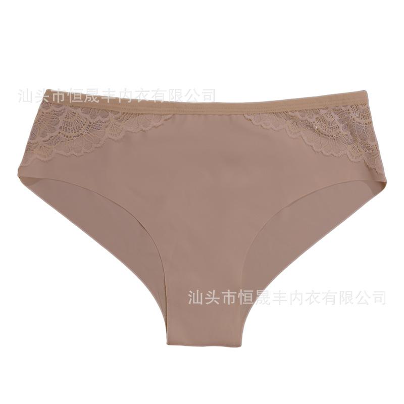 Seamless Women’s Briefs: Sexy Openwork Lace, Shaping, Low-Waisted, Semi-Covered Briefs for Women